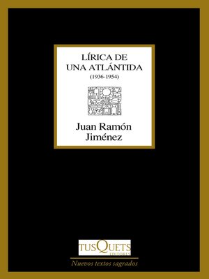 cover image of Lírica de una Atlántida